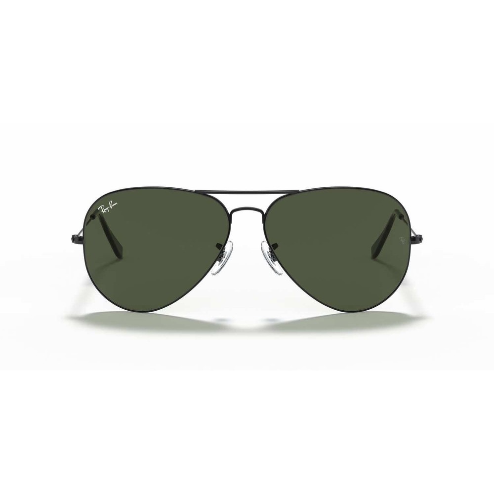Ray-Ban RB3026 Aviator Sunglasses Black 62 eye New With Tags